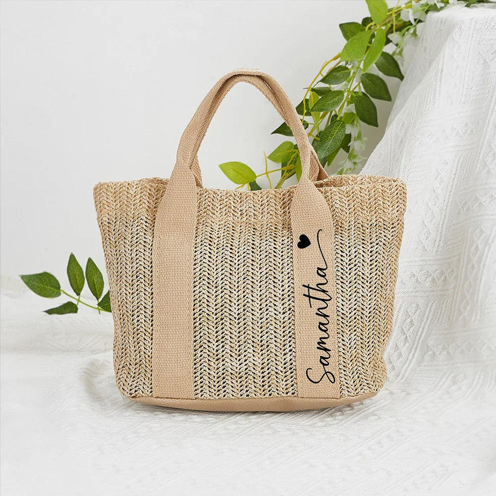 Large Capacity Woven Bag Printed Logo