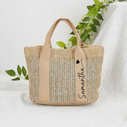 Large Capacity Woven Bag Printed Logo