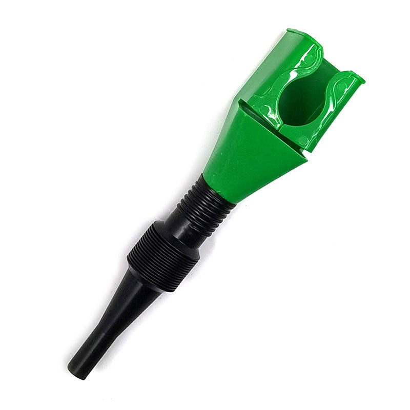 Hands-Free Oil Pouring Fuel Funnel With Clip, Portable Folding Telescopic Hose Filling Funnel For Gasoline Motorcycles
