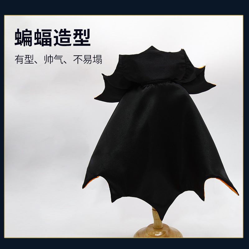 Halloween Cape Pet Dog Bat Shape-change Outfit Funny Clothes Holiday Costume Cat Clothes Cross-border Supplies