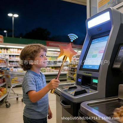 Cross-border 3D Printed Wand Tap To Pay Starlight Magic Wand Contactless Payment Card Holder
