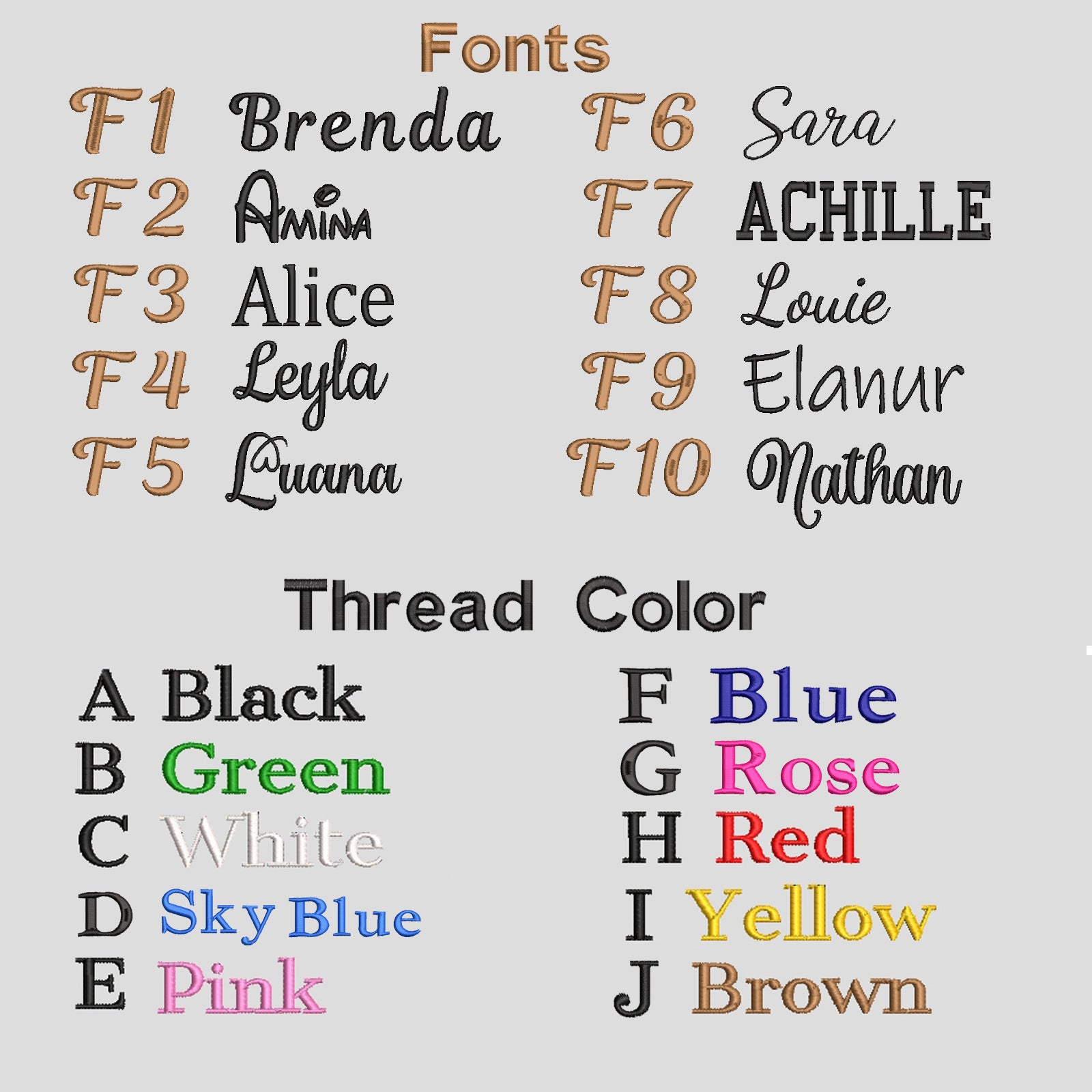 PU Embroidery Hand-held Cosmetic Bag