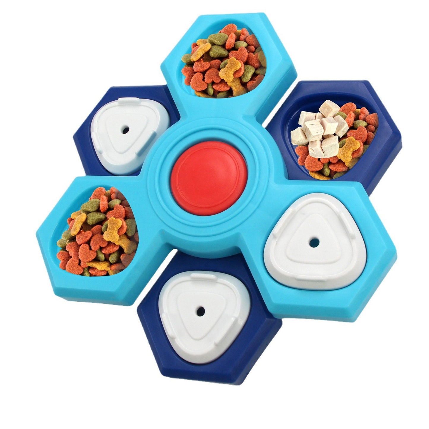 New Pet Supplies Dog Food Dispensing Turntable Educational Toy Training Boredom-Relief Toy