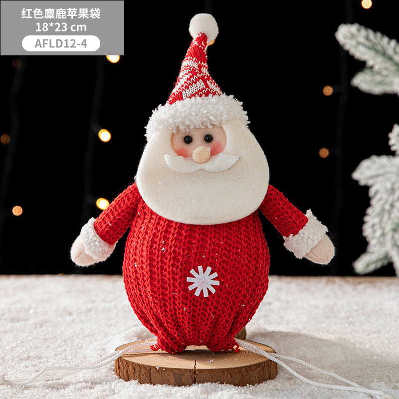 Christmas Children&#039;s Gift Bag, Small Gift, Christmas Eve Apple Packaging Box, Handbag, Creative Candy Bag, Socks