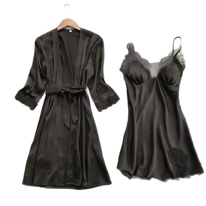 Women's New Plus Size Multi-piece Pajamas Plus Size Pajamas With Chest Pad