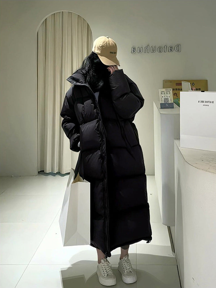 Women's Winter Puff Jacket Mid-length All-matching long coat