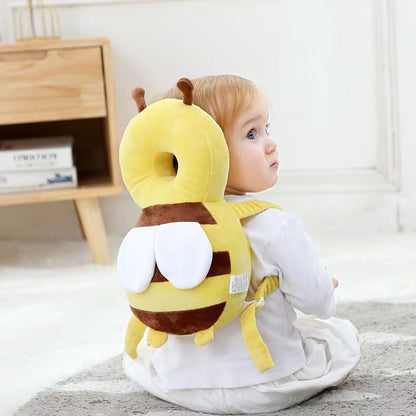 Baby Anti-fall Pillow Headrest Child Protection Toddler Anti-collision Cap Crystal Velvet Multifunctional Toy Baby Pillow