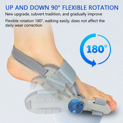 Bunion Corrector With Adjustable Knob, Big Toe Separator, Adult Toe Valgus Corrector