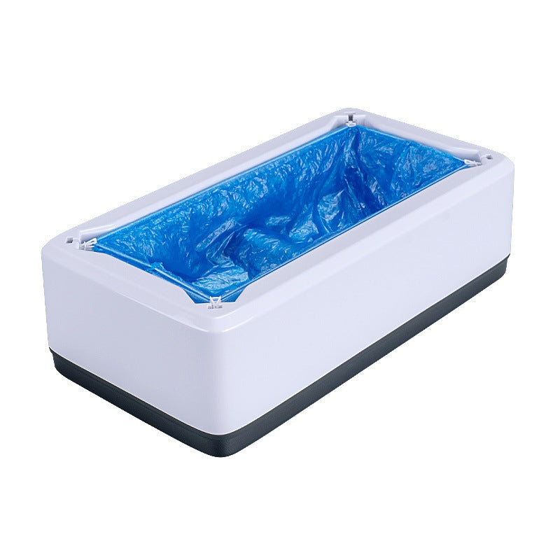 The New Shoe Cover Machine Fully Automatic Foot Cover Shoe Device T Buckle Disposable Shoe Cover Applicable Device Household Foot Cover Machine