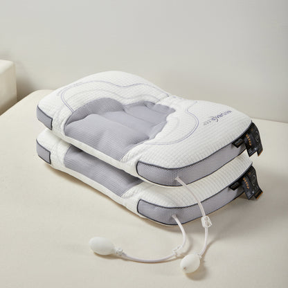 New Adjustable Height Inflatable Airbag Pillow For Sleeping, Breathable Neck Support Airbag Pillow Core For Adults