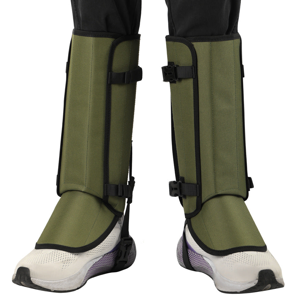 Cross-Border Outdoor Products Anti-Snake Bite Foot Covers Mountaineering Camping Style Anti-Scratch Knee Covers Anti-Snow Shoe Covers Leg Covers