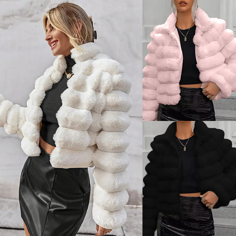 Women's winter Fur Coat