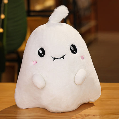 Funny Halloween Plush Toy Sickle Death White Ghost Doll Skull Doll Pillow Holiday Gift