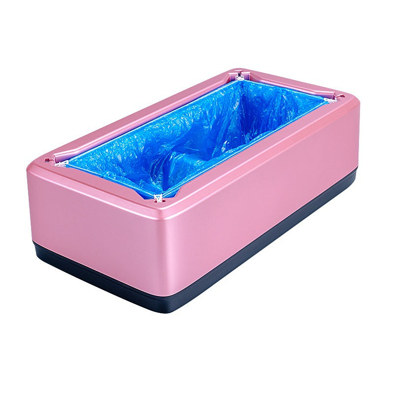 The New Shoe Cover Machine Fully Automatic Foot Cover Shoe Device T Buckle Disposable Shoe Cover Applicable Device Household Foot Cover Machine