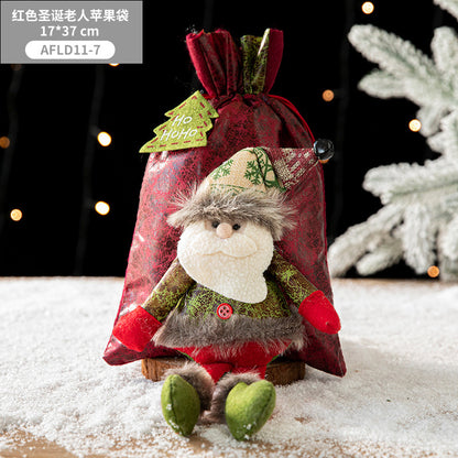 Christmas Children&#039;s Gift Bag, Small Gift, Christmas Eve Apple Packaging Box, Handbag, Creative Candy Bag, Socks