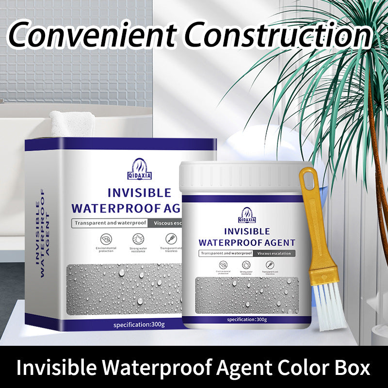 Nano Coating Roof Waterproof Glue Liquid Transparent Wall Water Seepage Moisture-proof Toilet Transparent Waterproof Coating