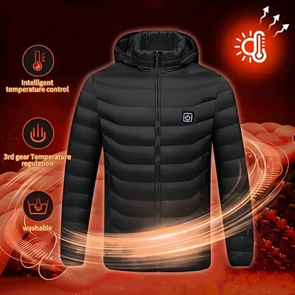 New Heated Jacket Coat USB Electric Jacket