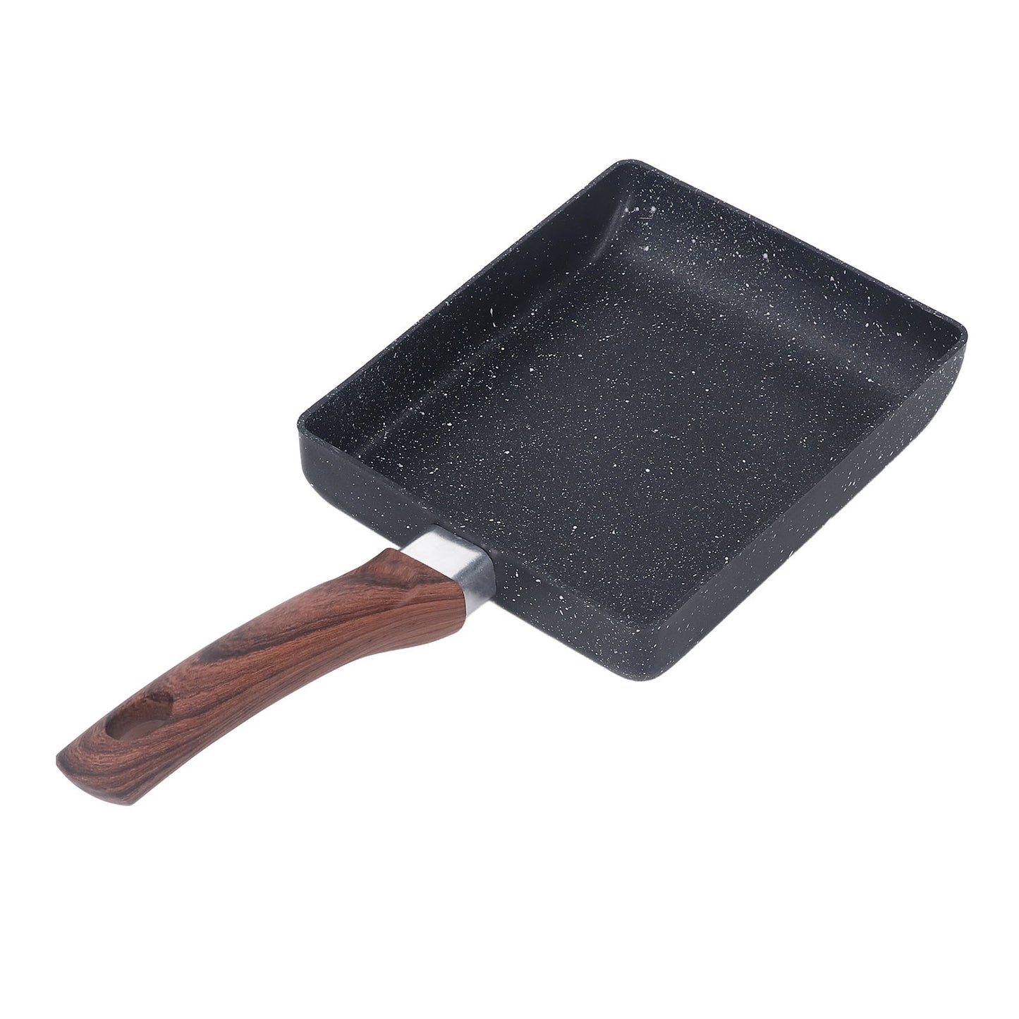 Breakfast Flat Pan Rectangle Non Stick Japanese Omelette Frying Pan for Home Kitchen Egg L