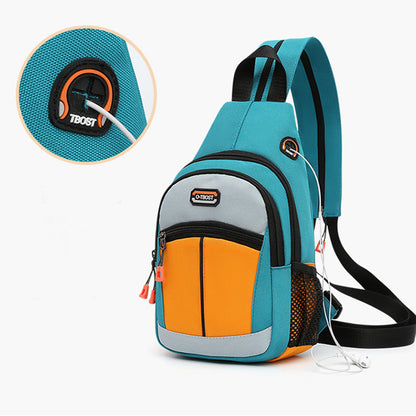 Women Sport Bags Multifunctional Backpack Shoulder Bags with USB Design