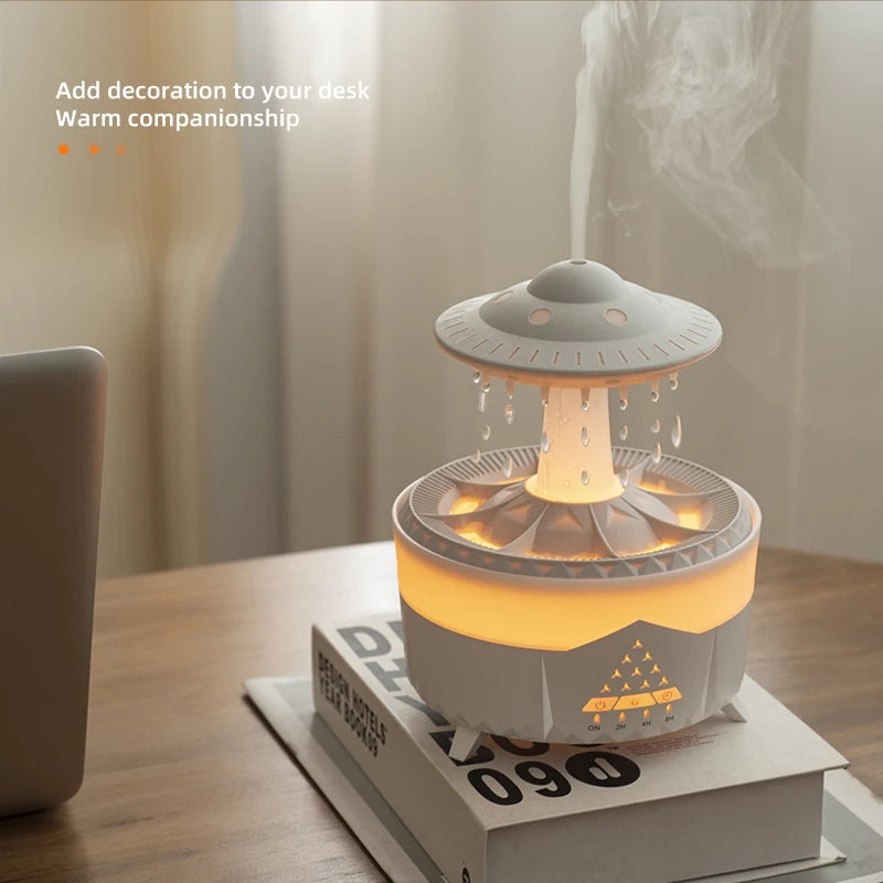 Raindrop Humidifier Water Drop Air Humidifier USB Aromatherapy