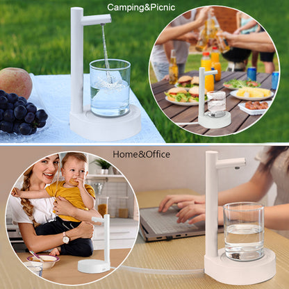 Electric Desk Water Dispenser | Automatic Rechargeable Gallon Dispenser