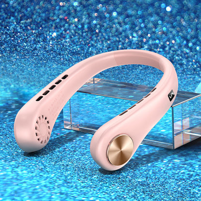 BreezeLoop™ – Portable Bladeless Neck Fan