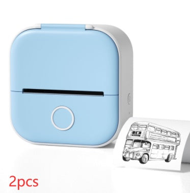 Portable Mini Thermal Label Printer | Bluetooth Price Tag & Photo Printer