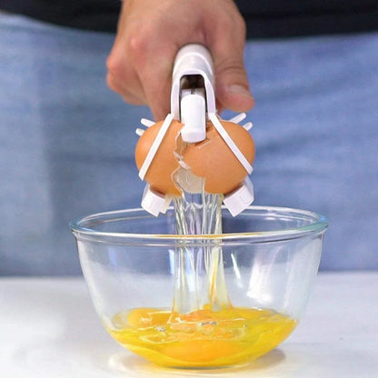 Egg Breaker Egg Opener Creative Egg Separator Tool Kitchen Gadgets