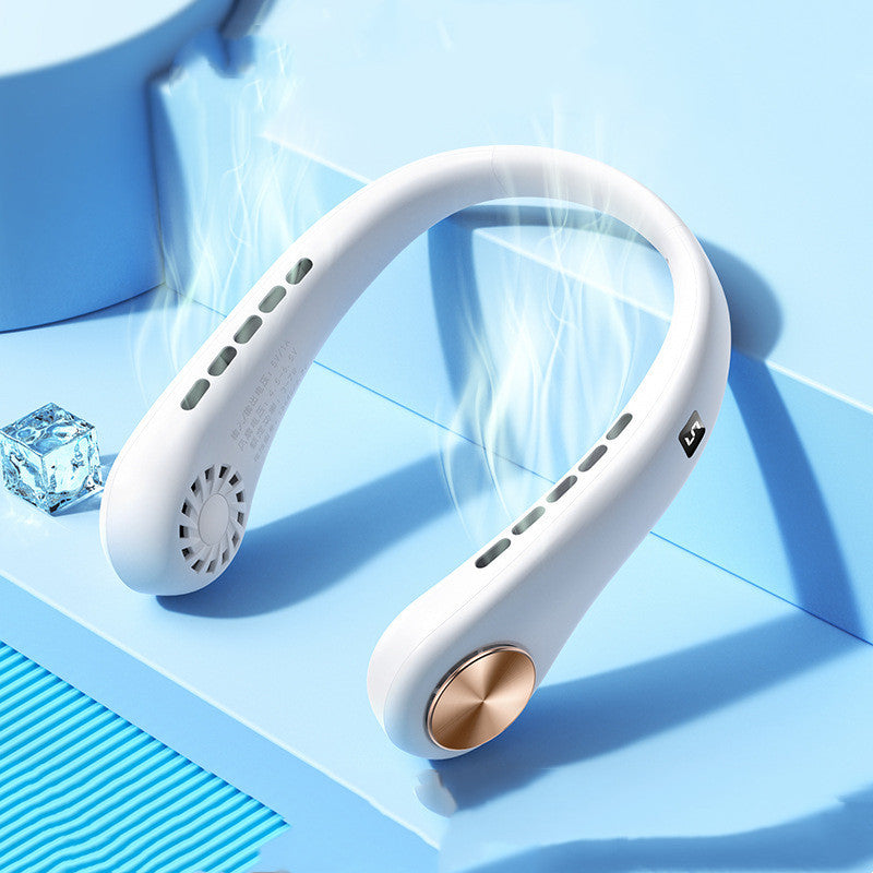 BreezeLoop™ – Portable Bladeless Neck Fan