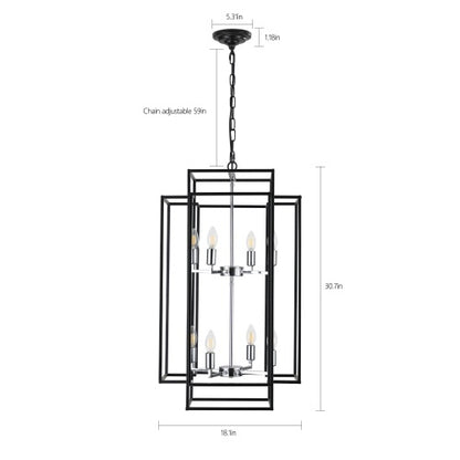 Lantern Tiered Chandeliers
