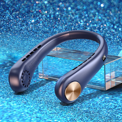 BreezeLoop™ – Portable Bladeless Neck Fan