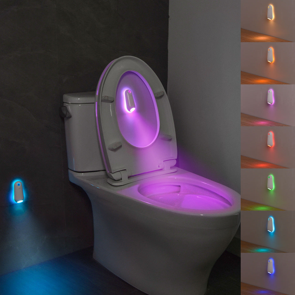 Toilet automatic intelligent sensing ultraviolet lamp