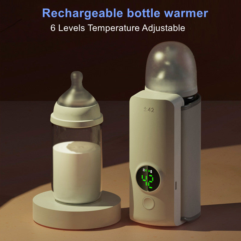 USB Charging and Heating Bag Portable Constant Temperature Milk Warmer Universal Bottle Insulation Sleeve