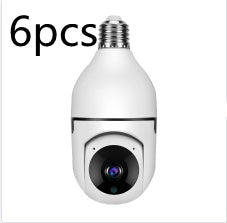 Wi-Fi CAMERA 1080P Bulb 4X Zoom Camera E27 Home 5GWiFi Alarm Monitor
