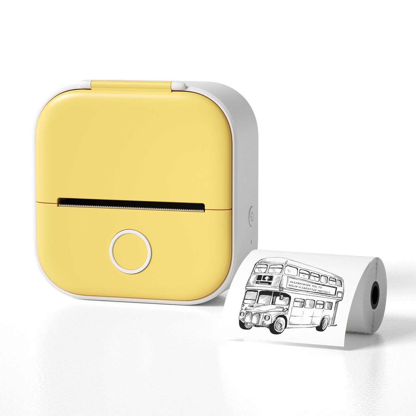 Portable Mini Thermal Label Printer | Bluetooth Price Tag & Photo Printer