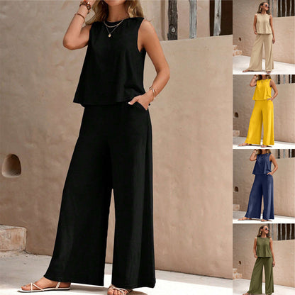 Summer Casual Loose Pants Sets For Women