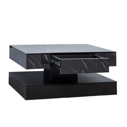 Modern Coffee Table for Living Room, Living Room Tables, Large Living Room Furniture, LED Lights