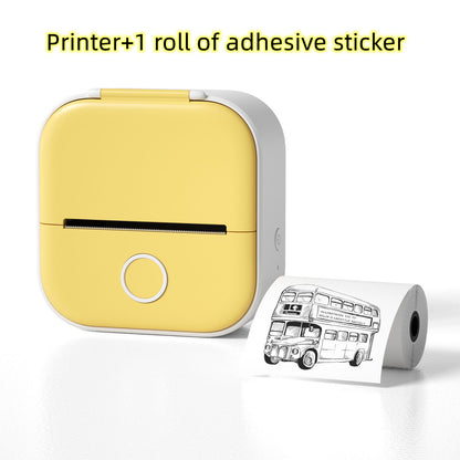 Portable Mini Thermal Label Printer | Bluetooth Price Tag & Photo Printer