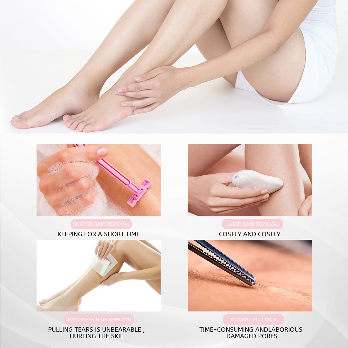 Hair Removal Spray Depilatory Armpit Hair And Legs Hair Foam Mousse And Removal Is Gentle Hair Cream Spray Non-irritating