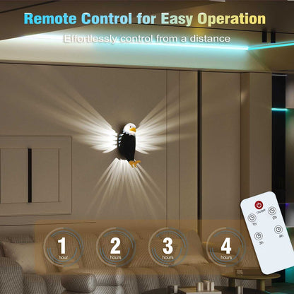 Portable Eagle lamp