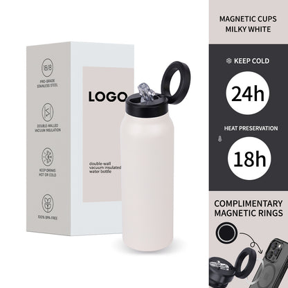 304 Stainless Steel Vacuum Cup Creative Magnetic Water Cup