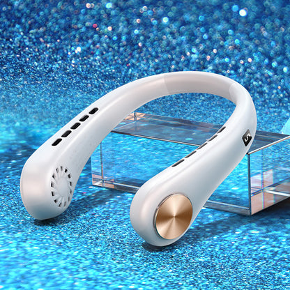 BreezeLoop™ – Portable Bladeless Neck Fan
